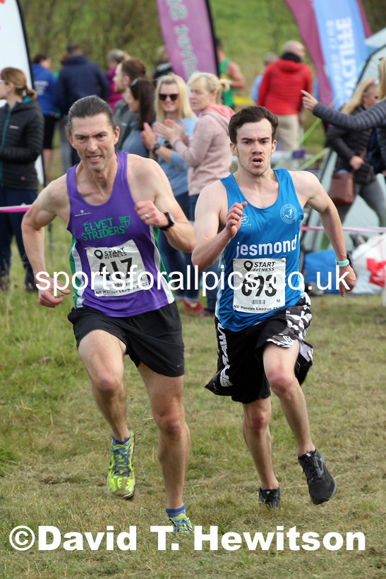 Senior mens 2021 North Eastern Harrier League, Druridge Bay. Photo: David T. Hewitson/Sports for All Pics